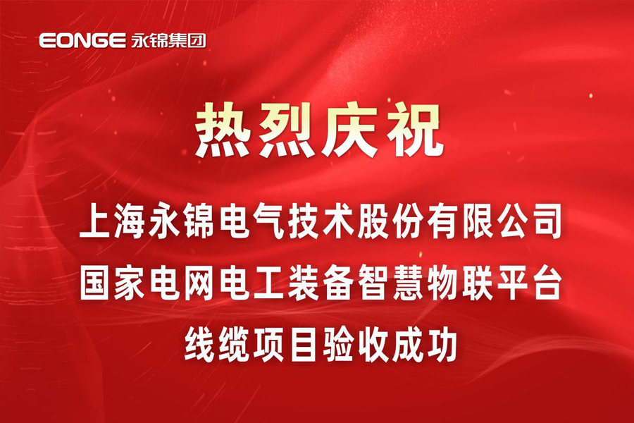 国家电网电工装备智慧物联平台线缆项目验收顺利完成