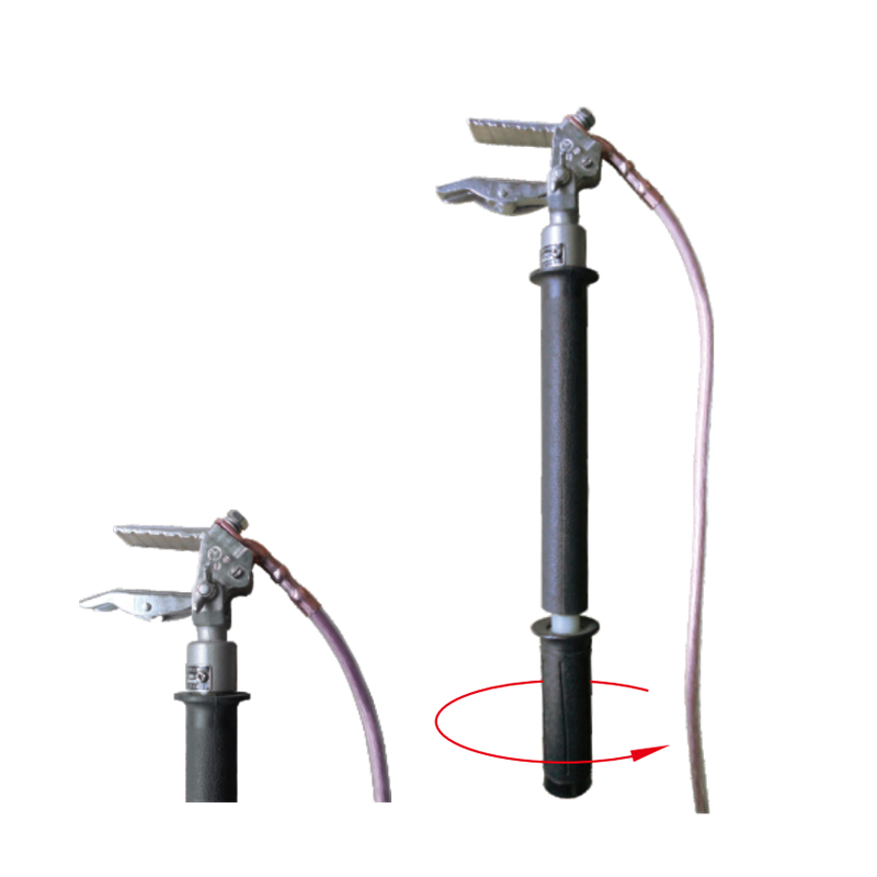 XJH2-3变电型、螺旋活动压板式线夹、短路接地线（内外操作杆结构）